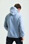 Unisex 100% Cotton Oversize Gray Hooded Sweatshirt - 6