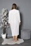 100% Cotton Seasonal Combed Cotton Long Sleeve Plus Size Mother's Nightgown 1330 - 6