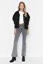 Andre Smoked Flare Jeans High Waist Flare Jeans Comfortable (Extra Comfortable) - 4