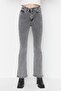 Andre Smoked Flare Jeans High Waist Flare Jeans Comfortable (Extra Comfortable) - 5
