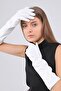 Women's Long Genuine Leather Glove - 4