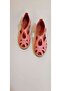 High Wedge Heel 100% Genuine Leather Inside and Out Sweet Pink Sandals - 3