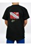 Frog Flag Black Kids T-shirt - 3