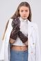 Women's Long Genuine Leather Glove - 6