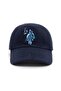 Navy Blue Men's Hat Wanes - 2