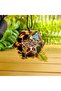 Red Garnet - Obsidian - Star Life Tree Orgonite Necklace (Handmade Design Products) - 5