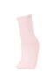 Girl's 2-Piece Cotton Towel Socks - 2