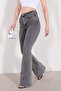 Zoe Smoked Flare Jeans High Waist Flare Jeans Comfortable (Extra Comfortable) - 6