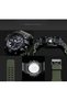 Men's Wristwatch Analog Digital Sport Black Fashion Trend Watch Camouflage Khaki 1545 - 6