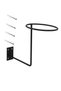 2 Pieces Motorcycle Helmet Stand Wall Mounted Set of 2 - 3