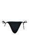 Siyah Brazilian Düşük Bel Basic Bikini Altı TBESS23BA00052 - 7