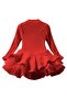 Red Knitwear Dress - 3