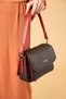 Sand Women's Two Straps 3 Compartment Shoulder and Crossbody Bag - 3