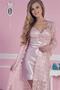 Women's Powder Satin Nightgown Set