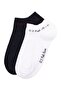 White Women's Socks A082Sz013.P02.Corask9-2
