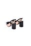 Women's Black Genuine Leather Classic Heeled Shoes - 6