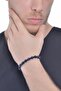 Men's Smoky Blue Tiger's Eye Natural Stone Bracelet