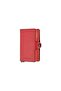 Twin Safiano Smart Mechanism Leather Wallet-Red - 3