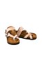 Genuine Leather Powder Orthopedic Women's Slippers - 5