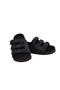 Genuine Leather Black Furry Slippers - 4