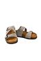 Genuine Leather Gray Women's Slippers - 5