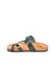 Leather Green Women's Slippers - 4