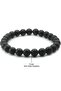 Certified Original Natural Stone Matte Onyx Stone Bracelet - 3