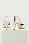Zoey White Low Heeled Stone Evening Dress Shoes - 6
