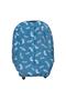 Unisex Baby Blue Feather Baby Carrier Cover - 2