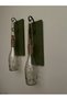 Stopper Fairy Led Lighted Dark Green Wooden Glass Champagne Bottle Wall Sconce Set of 2 - 5
