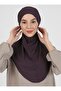 Belted Crepe Turban - Plum - (St091), (Id 2909118)