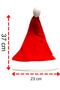 Santa Claus Christmas Hat 100% Fleece Washable Party Hat - 5