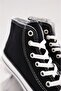 Black High Top Shoes - 2