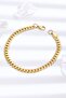 Stainless Steel Yellow Dragon Scale Bracelet- Imported Anti-Tarnish Steel - 3