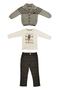 Pirate Boy's T-Shirt Knitwear Cardigan Pants Bottom Top Set - 2