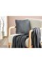 Lerca Knitwear Throw Pillow Cover 40x40 Cm Anthracite