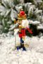 25 cm Spear Nutcracker Red Navy Blue Gold Color Tin Soldier Nutcracker Christmas New Year Decoration - 5