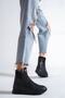 Women's Black Sports Boots - 4