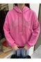 Pembe Sweat Kapşonlu - 4