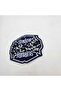 Fashion Iron-On Woven Stoned Arma-patch-patch -shadow Remains Model (8cm Width X 6.5 Cm Length)