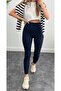 Corded Fabric Leggings with Fleece Inside Seamless Shaping Leggings - 2