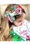 New Year Christmas Luxury Red White Satin Plush Hello Kitty Cat Ornament Bow Crown Women's Children's Crown