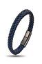 Men's Multiple Leather Bracelet - 3