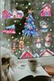 Snowman and His Friends New Year's Decoration for Living Room, Bedroom, Kitchen, Balcony, Home Wall Decoration Paper Sticker