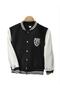 Unisex Black College Jacket - 5