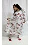 Girl's Christmas Gnomes Printed Nightgown Christmas Gift - 4
