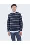 Men's Knitted Roundneck C.W.Wool Sweater