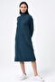 Ribbed Wide Cut Dress (b21-500) - 2