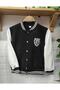 Unisex Black College Jacket - 4
