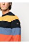 Men's Knitted Roundneck C.W.Wool Sweater - 3